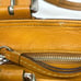 COACH Ashley Soho Pleated Leather Satchel Shoulder Bag Tan & Gold #E1076-F13732