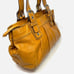 COACH Ashley Soho Pleated Leather Satchel Shoulder Bag Tan & Gold #E1076-F13732