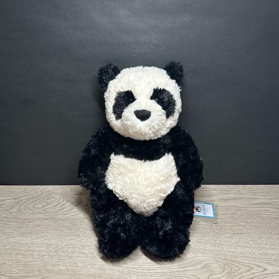 Jellycat medium Montgomery panda- NWT Retired- SHIPS SAME DAY!
