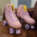 Roller Skates SZ 14 womens - LESS OF A CLUE PLAID ROLLER SKATES