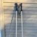 Vintage 1978 U.S. Military Cross Country Ski Poles Army Large Baskets 135 cm