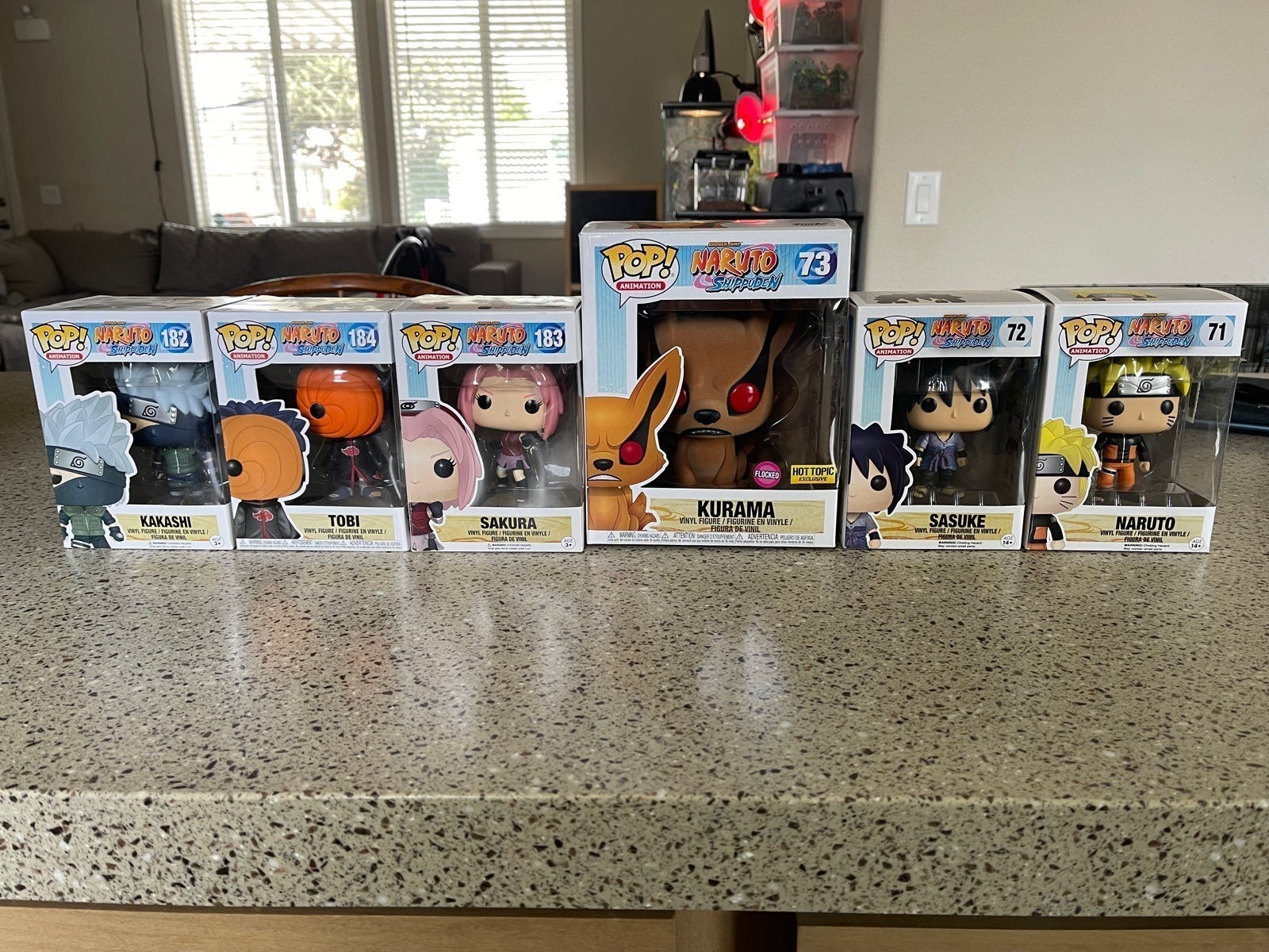 Naruto Shippuden Funko pop lot