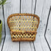 Miniature Wicker Dollhouse Sofa with Padding