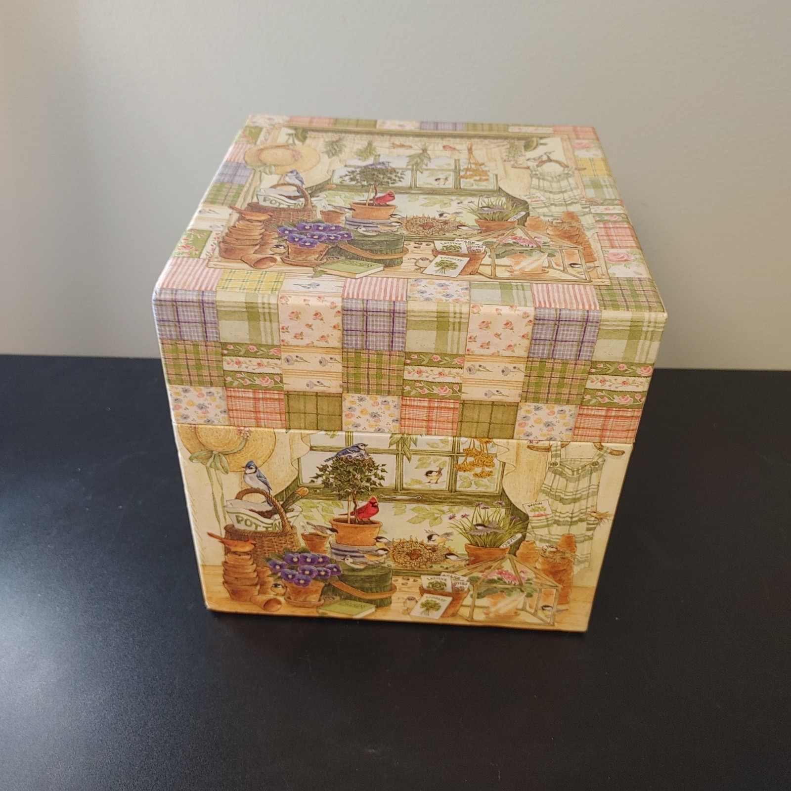 Set of 3 Storage Boxes with Coaters
