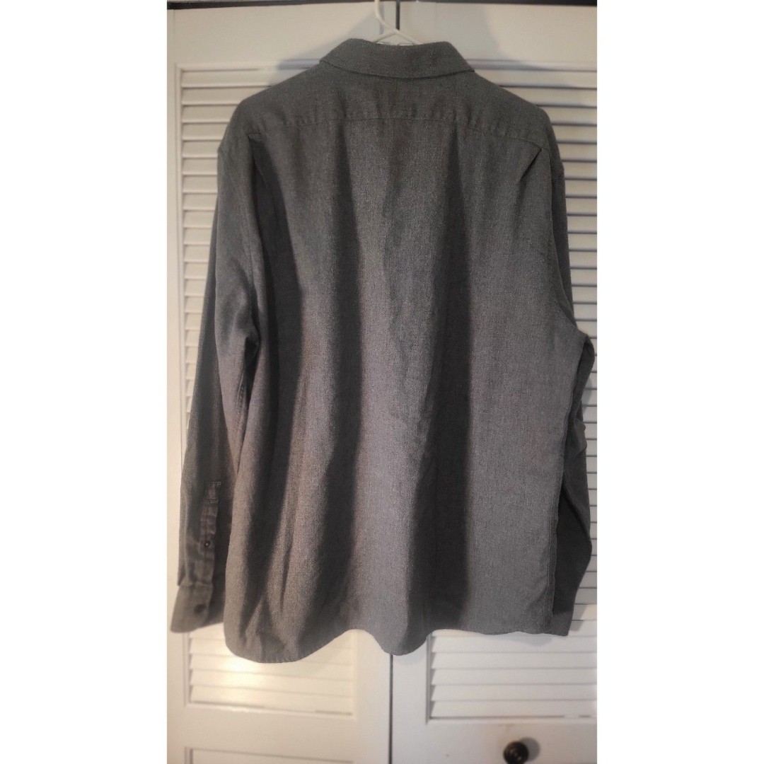 Banana Republic Mens Button down Organic Cotton untucked standard fit XL