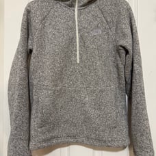 The North Face women’s half zip up sweat hoodie size M