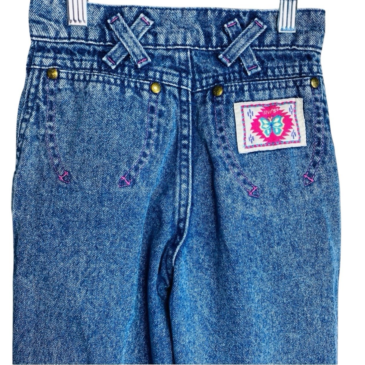 Vintage Levis Jeans Girls 8