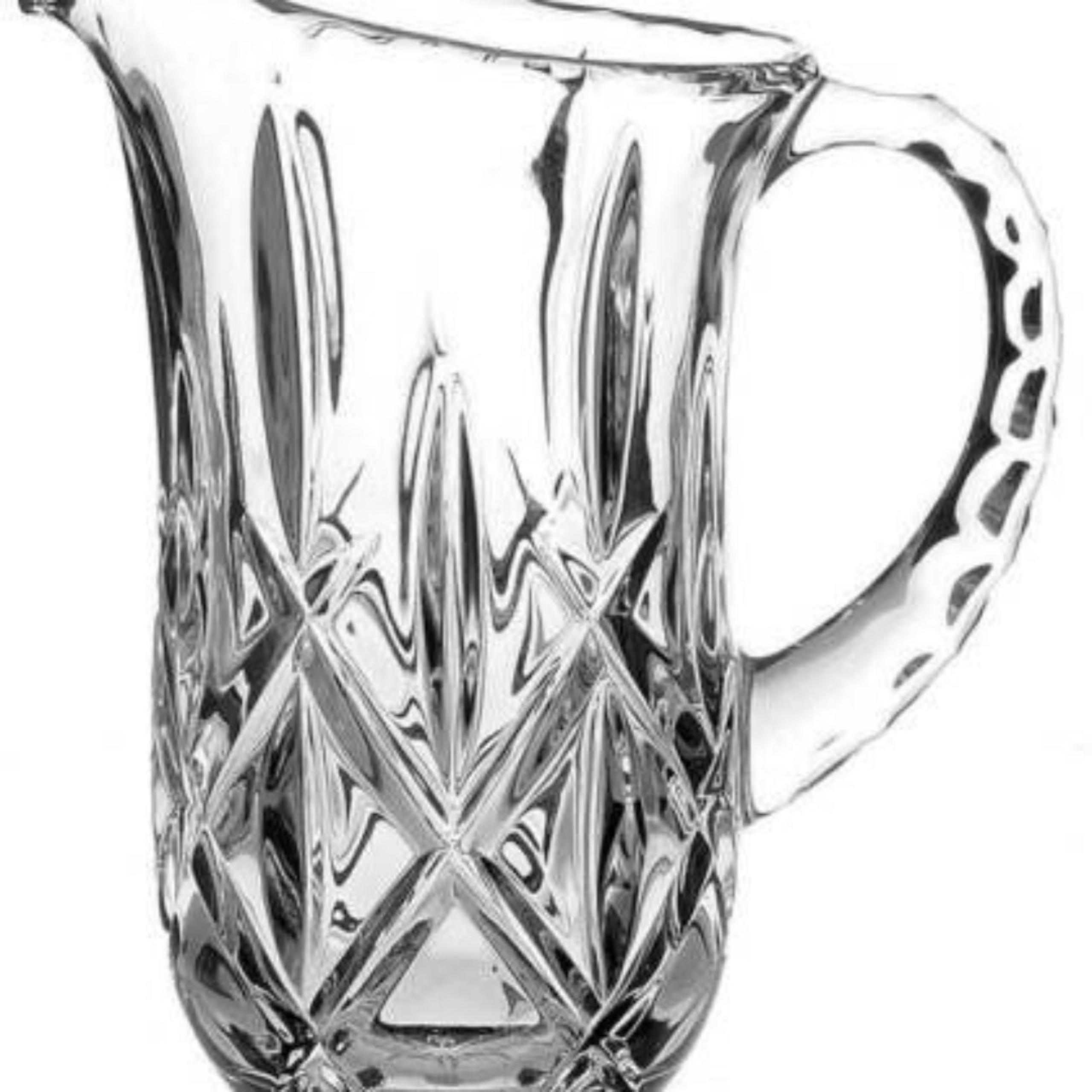Gorham Lady Anne 8.5" Pitcher Full Lead Crystal Pitcher New In Box