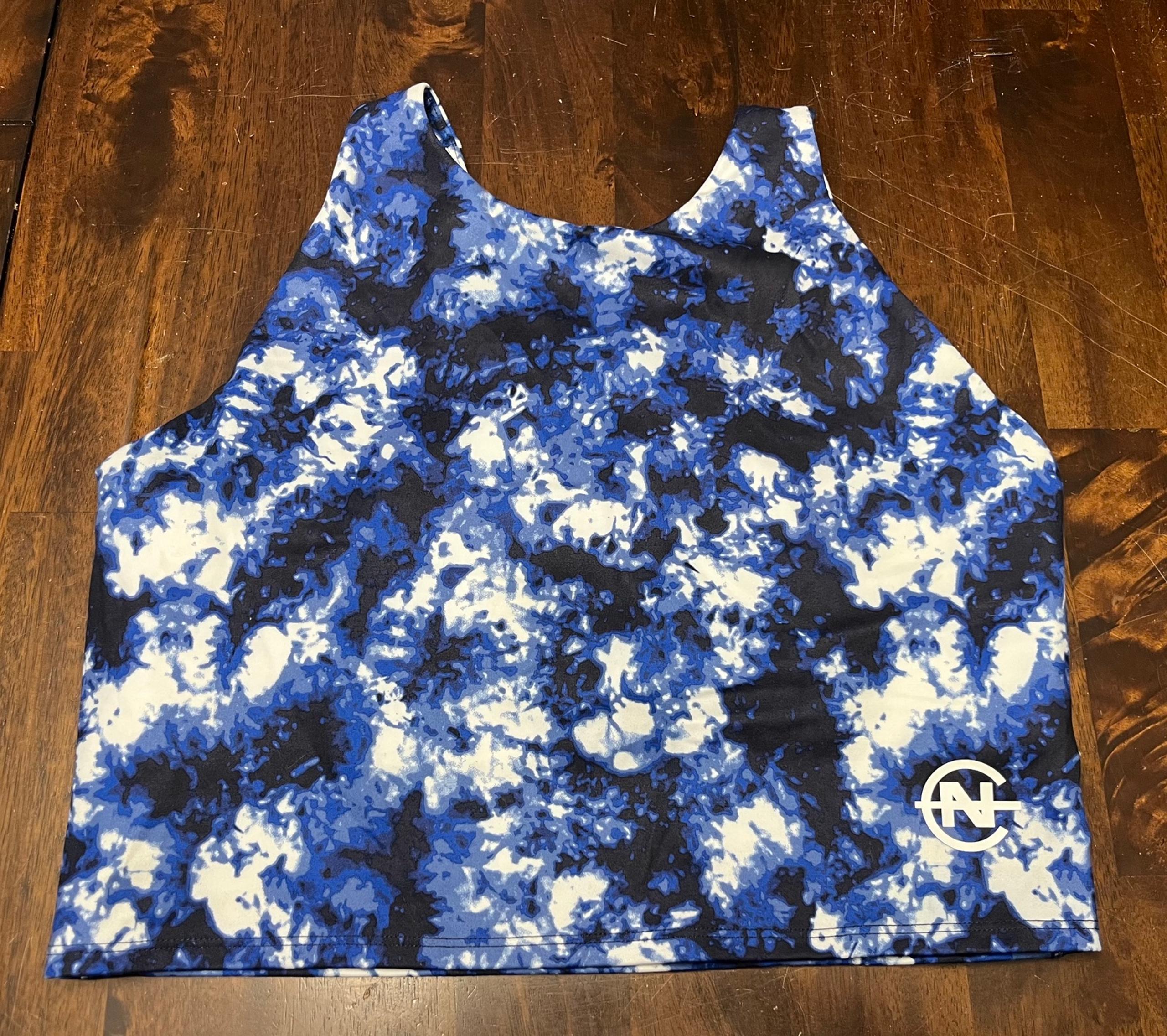 Competition Blue Racerback Athletic Top Women’s Size Large - Nautica