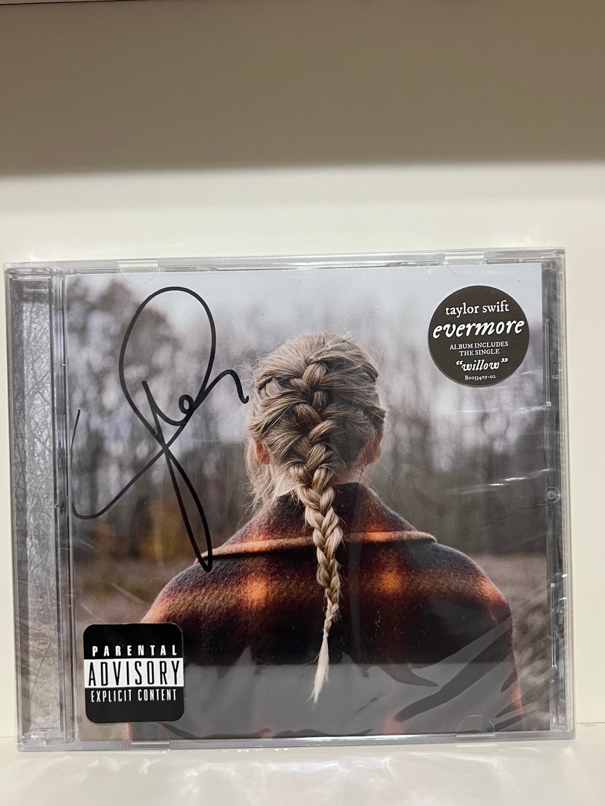 Taylor Swift Signed evermore cd