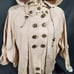 Hoss Intropia Nude Hooded Rain Coat Jacket Double Button Trench Coat Style New S