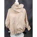 Hoss Intropia Nude Hooded Rain Coat Jacket Double Button Trench Coat Style New S