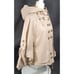 Hoss Intropia Nude Hooded Rain Coat Jacket Double Button Trench Coat Style New S