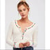 Free People Rainbow Henley Top M
