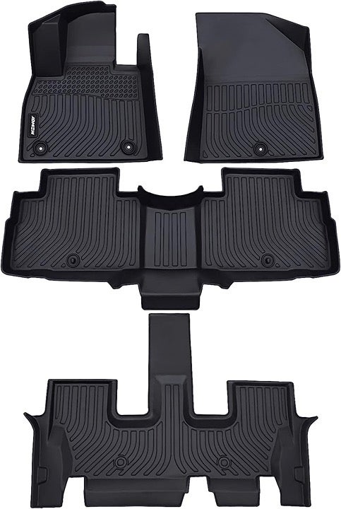 JDMON Floor Liners Mats Hyundai Palisade 2020-2023 3 Ro