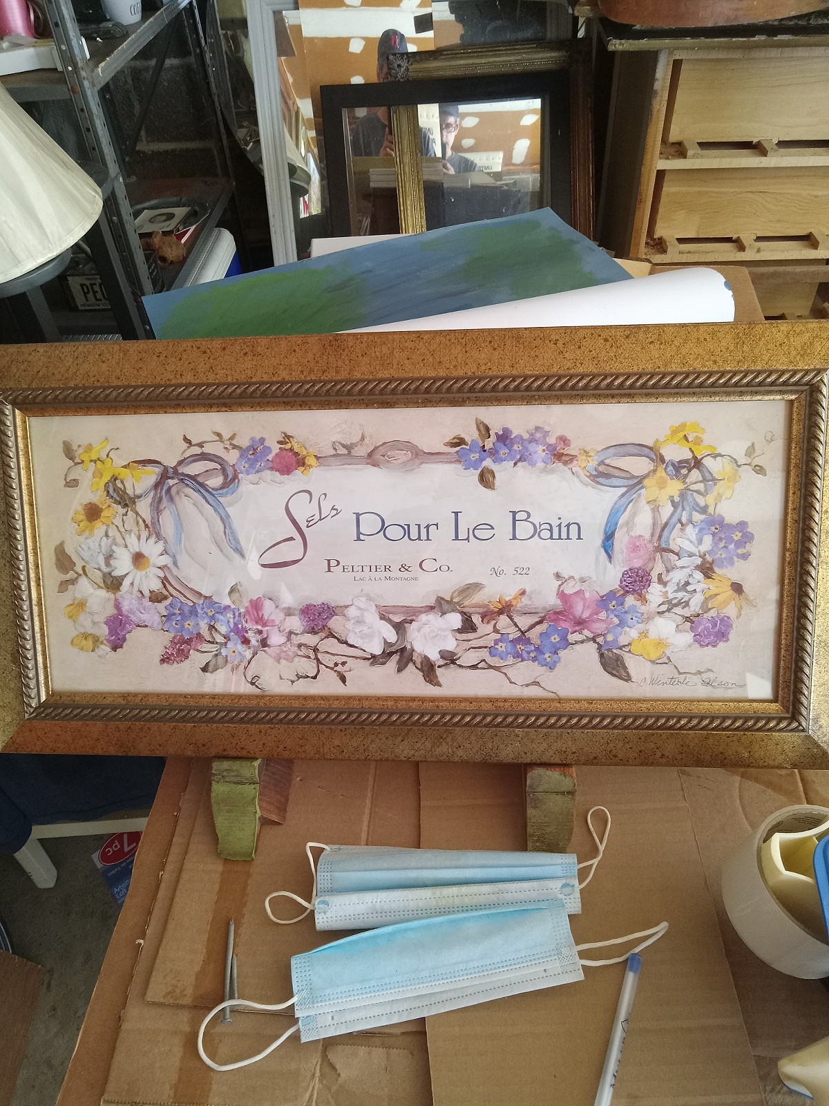 Signed C.Winterle Olsen and #