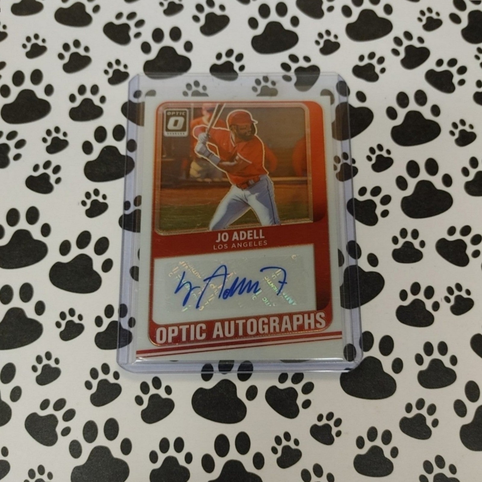JO ADELL AUTOGRAPHED CARD