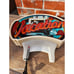 Vintage 5¢ Vacation USA Light-Up Sign With Stand