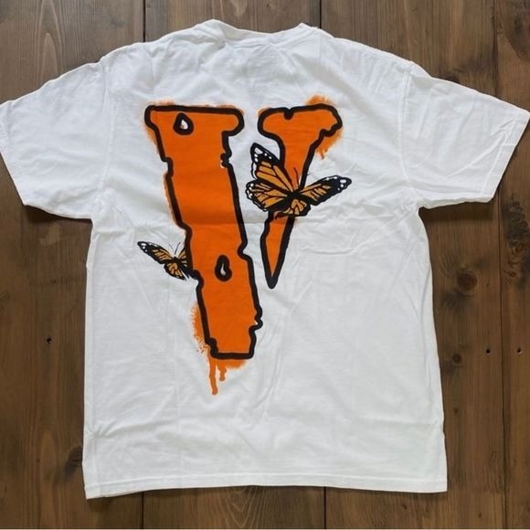 Vlone Butterfly T Shirt medium