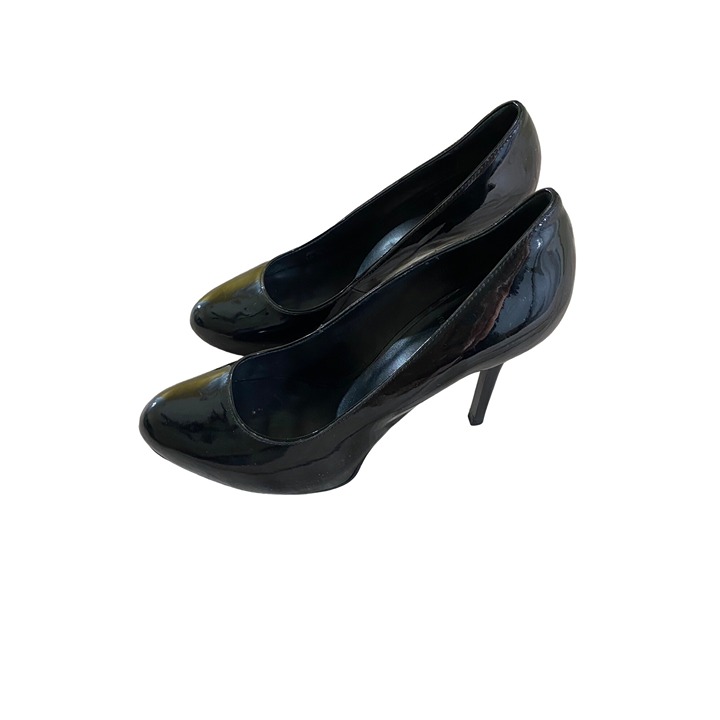 Tory Burch Women's Black Patent Leather High Heel Pumps - 9 1/2M