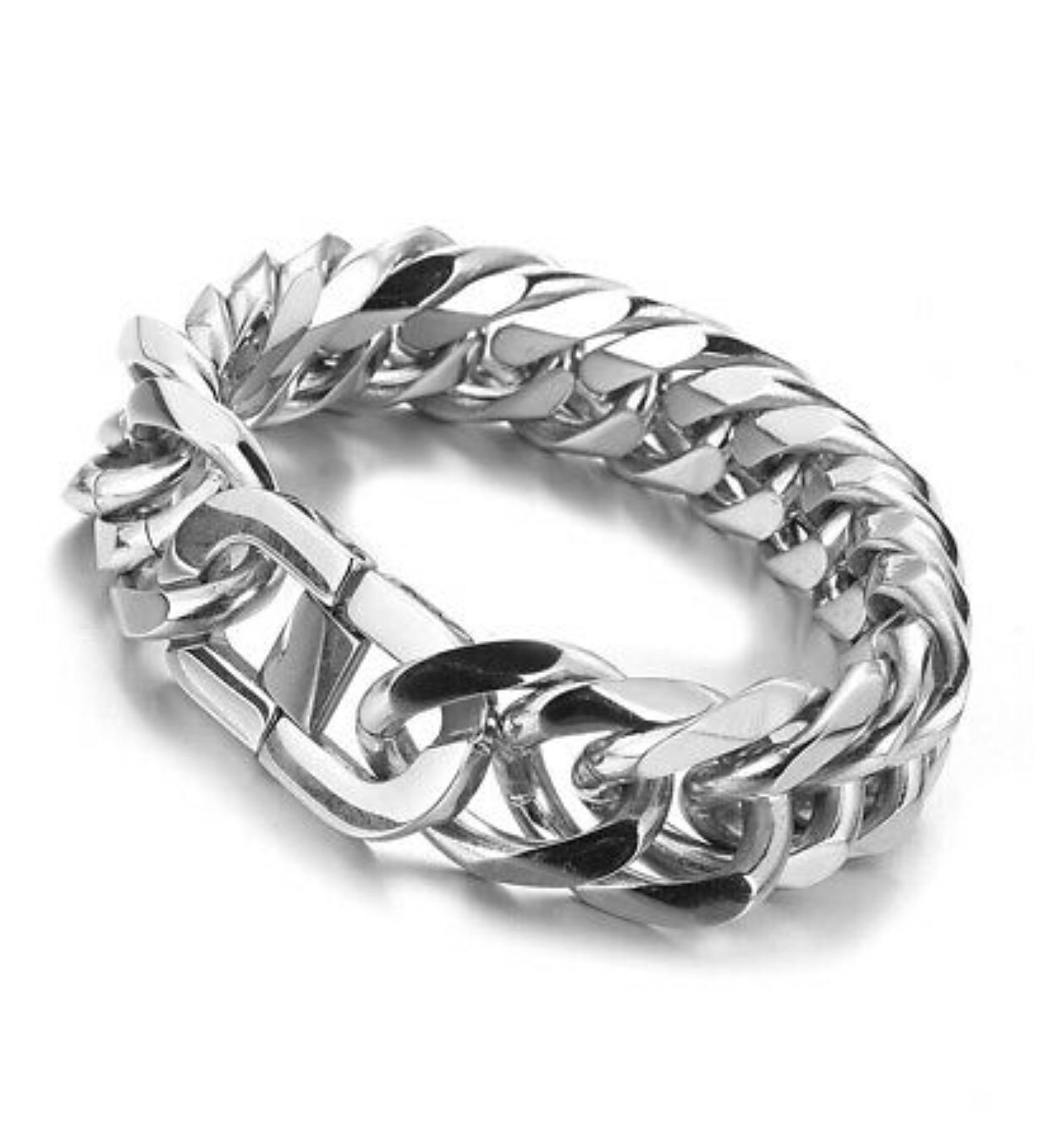 Men’s Heavy Stainless Steel Bracelet