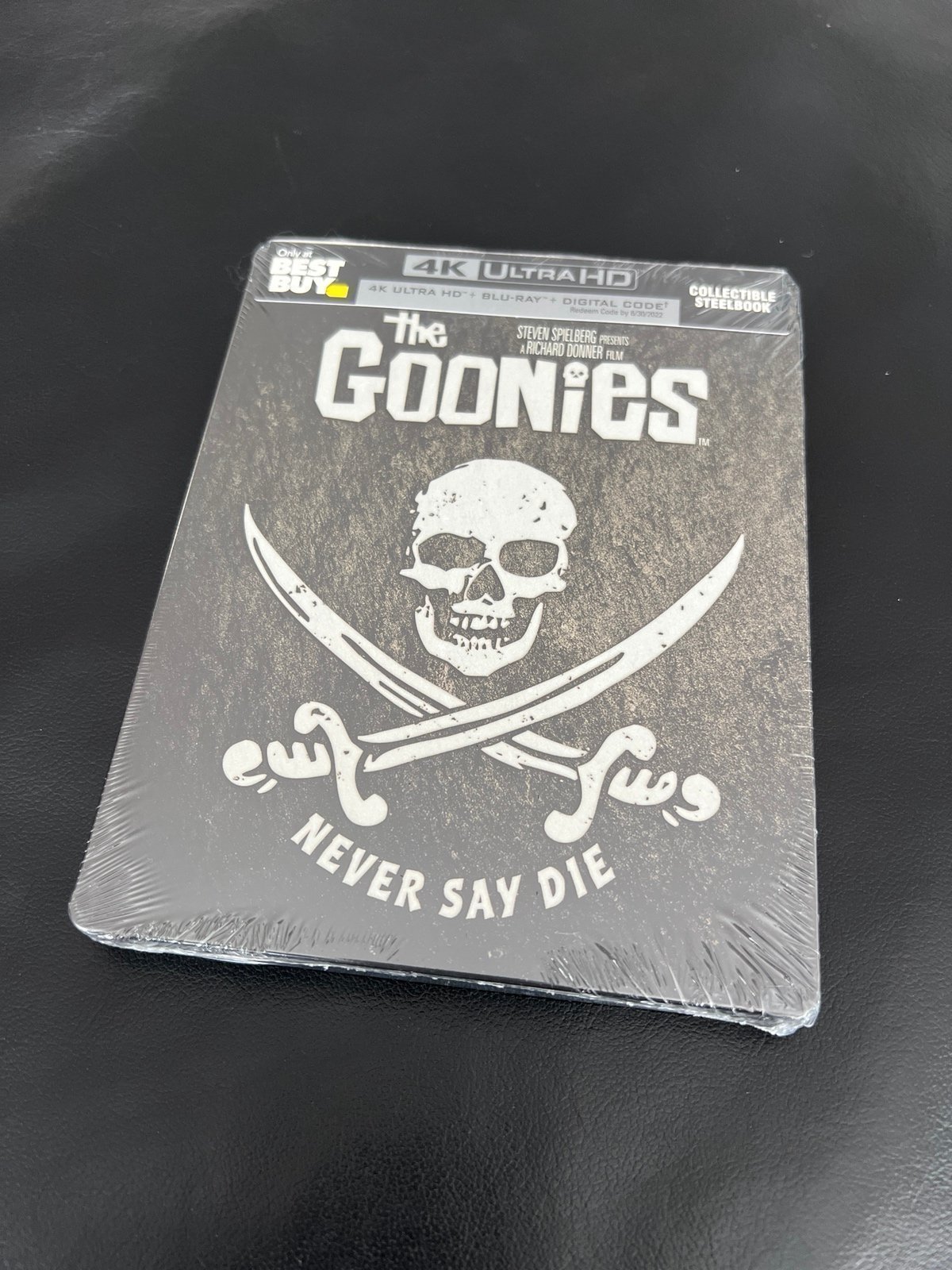 NEW SEALED The Goonies Steelbook (4K UHD+Blu-ray+Digital) Box Shipping