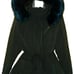 LANE BRYANT WOMEN'S 22/24 GREEN PARKA WITH FAUX FUR REMOVABLE HOODIE COAT NEW!