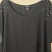 Torrid Asymetrical Sleeveless Rhinestone Blouse