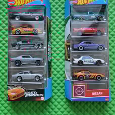 2023 Hot Wheels Nissan 5 Pack And Fast And Furious 5 Pack