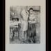 Raphael Soyer Seamstress 1 (Black/White)