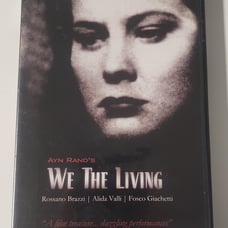 Ayn Rand's We the Living (2 DVD Set) Ultra Rare 1942 2009 English Subs Ayn Rand!