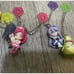 Out of print Pretty Cure keychain 2010