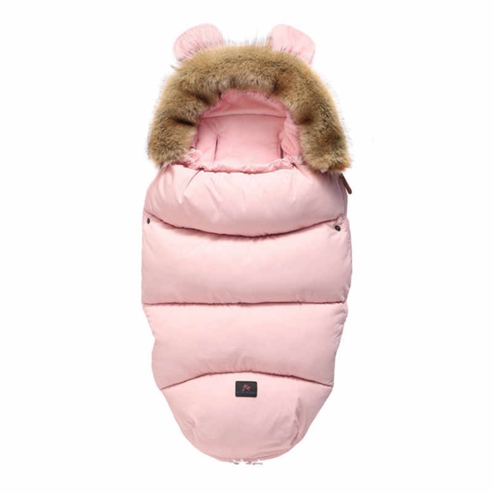FYYIYI Stroller bunting bag (Pink)