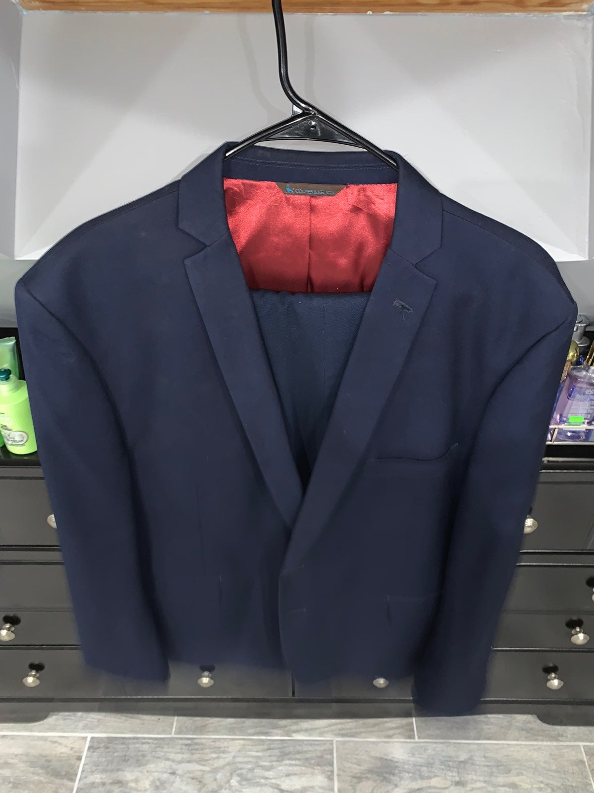 Mens Blue Suit