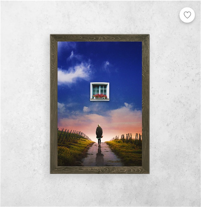 The Window Painting canvas 20*30inch