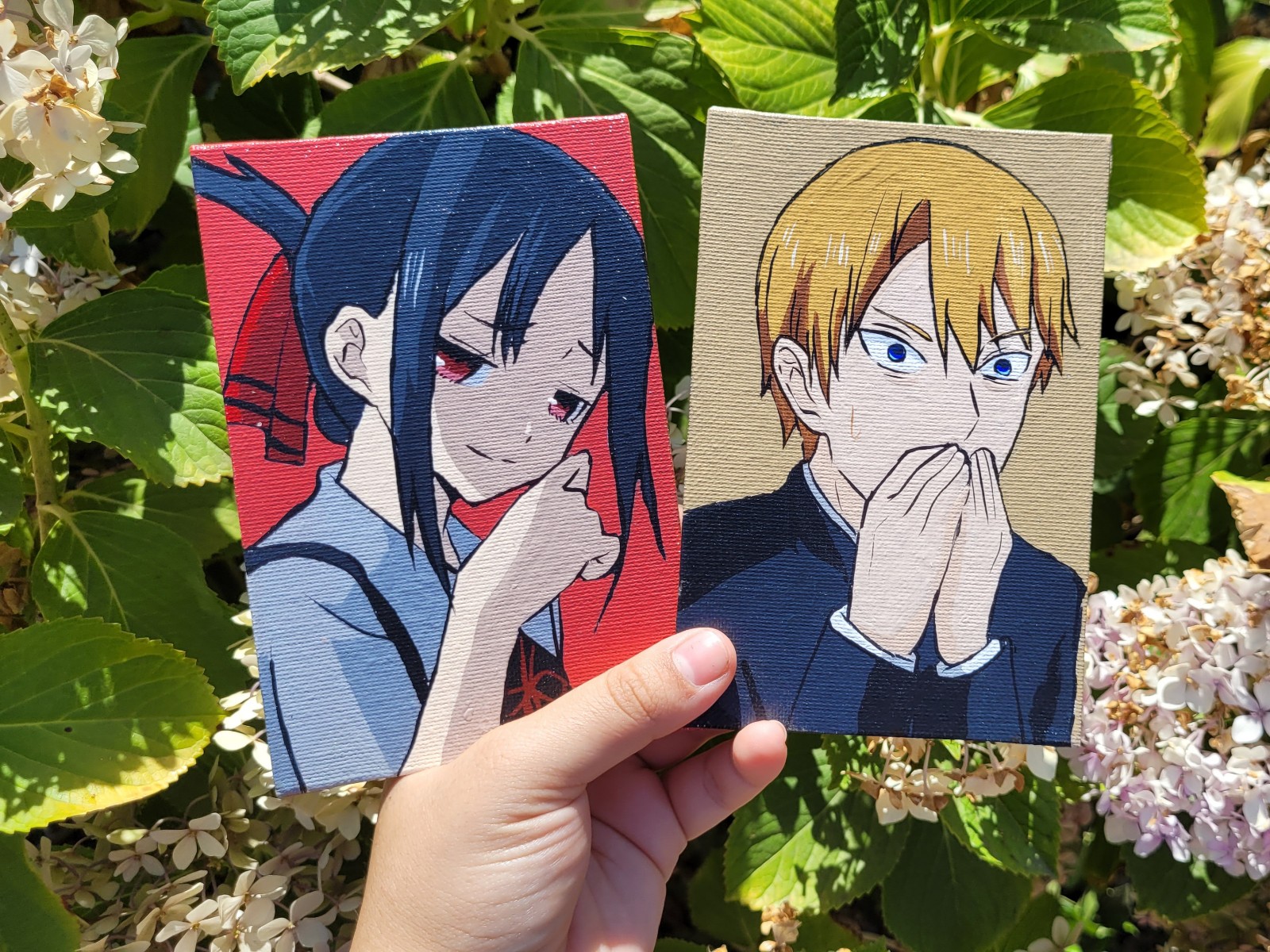 Love is war anime painting