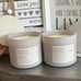 Two Bath & Body Works Sea salt & Neroli candles