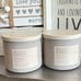 Two Bath & Body Works Sea salt & Neroli candles