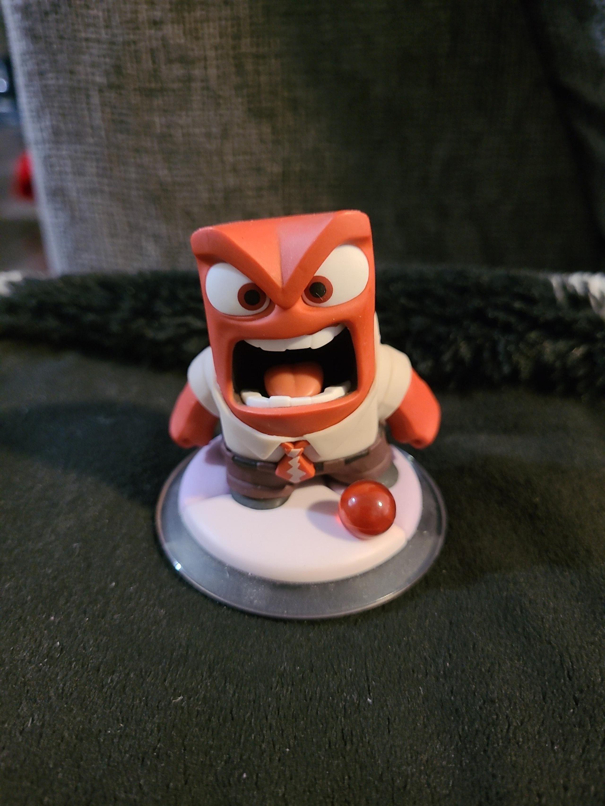 Inside Out Anger Disney Infinity Figure Pixar 3.0