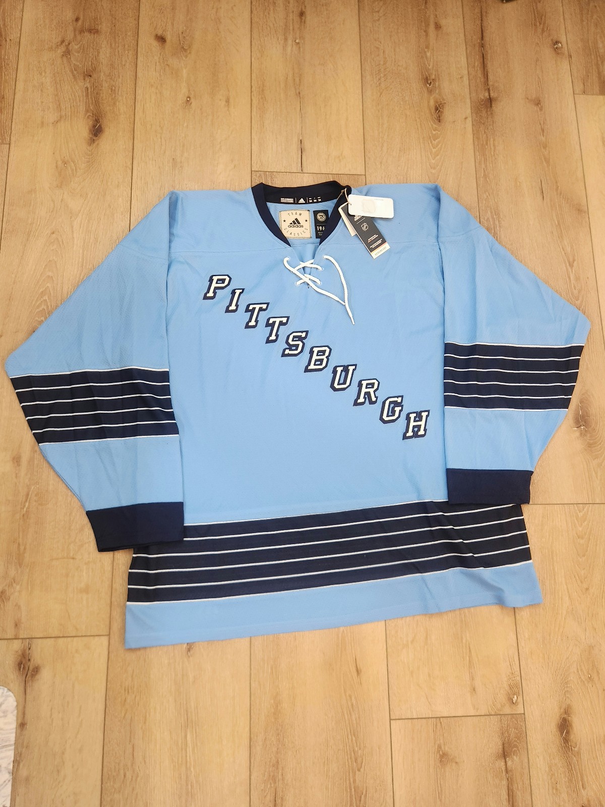 Pittsburgh Penguins size 54 fits Adidas TEAM CLASSICS Hockey Jersey