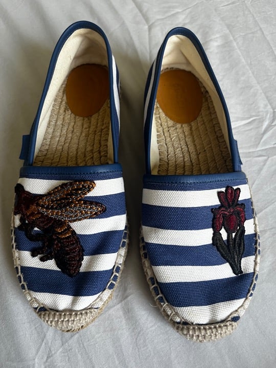 Gucci espadrille flats
