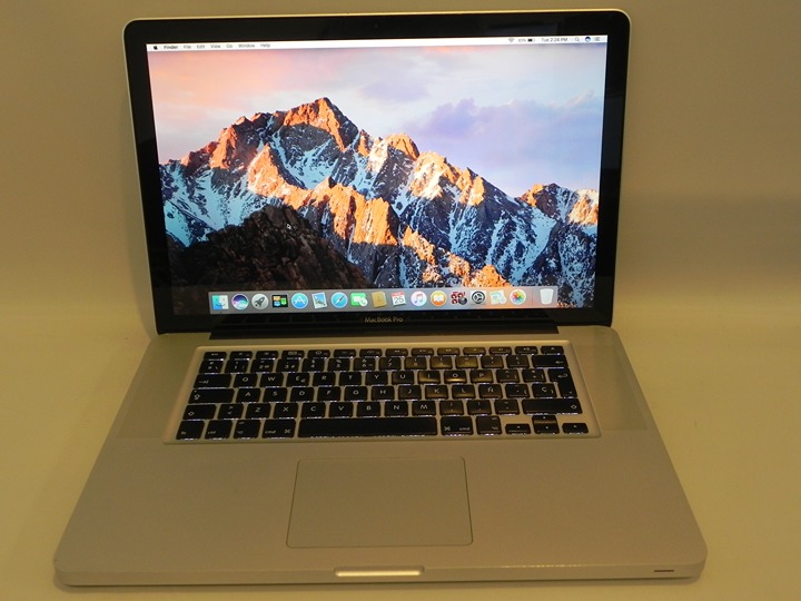 Apple MacBook Pro A1286 15 Sierra Intel i7-M620 2.66GHz 4GB RAM 128SSD Mid 2010