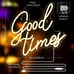 Good Times Neon Sign, Happy Place Neon Signs for Wall Decor, Dimmable Wall Signs