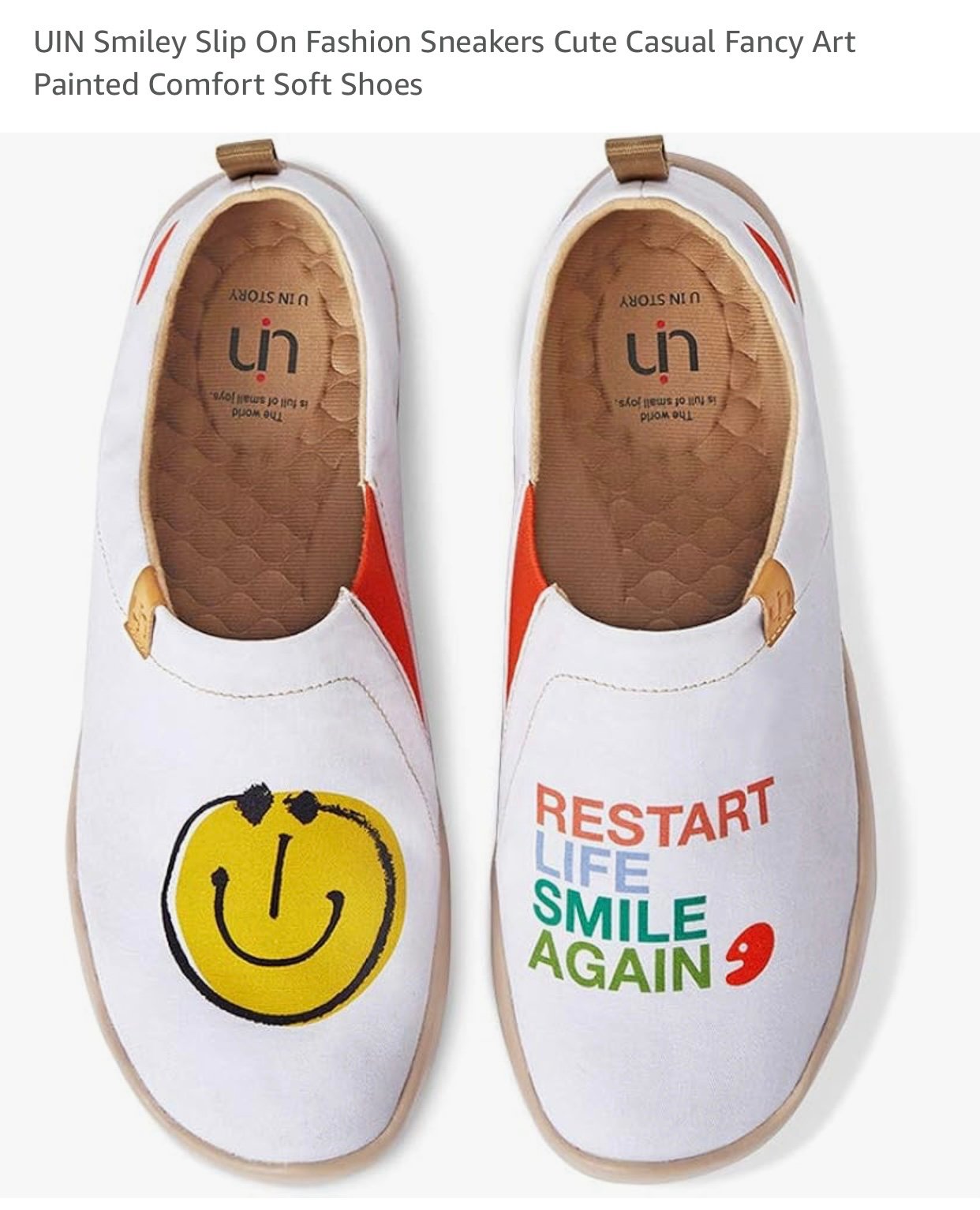 UIN Slip On Fancy Art Shoes