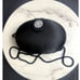 Vintage 80's Accessory Lady Satin Crystal Rope Dome Evening Purse Glam Pre-Owned