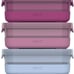 Ello 10 Pc BPA Free Plastic Meal Prep Container Set - 5 Pack with Silicone Boots