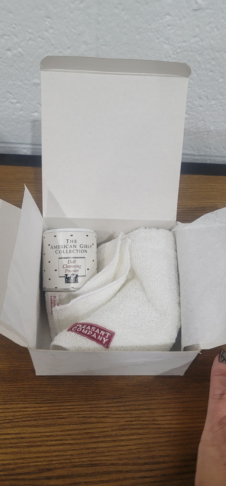 American Girl cleansing powder - retired