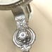 Glass beer stein with pewter lid