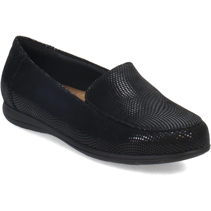 Trotters Universal Mini Dot Loafers: Effortless Style & Comfort Black, Size 9