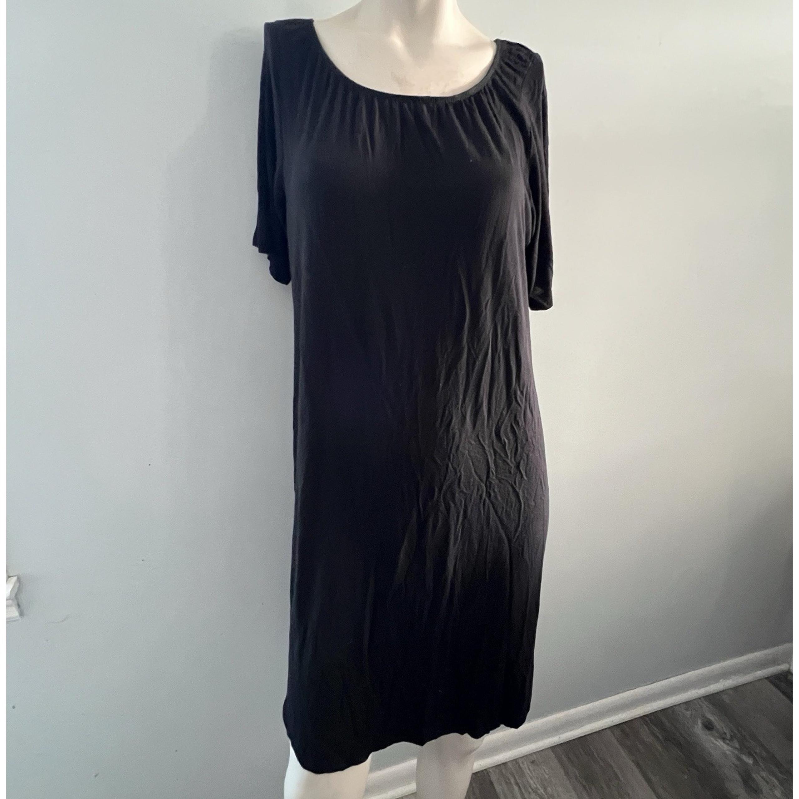 Womens S Maternity Dress Black Casual Whimsigoth Gothic Flowy Soft Baby Be Mine